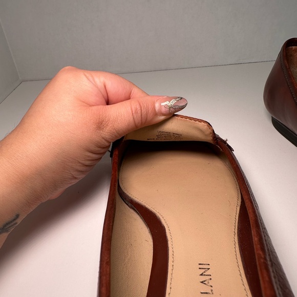 ANTONIO MELANI Brown Leather Loafers Sz 6.5 - Picture 10 of 10